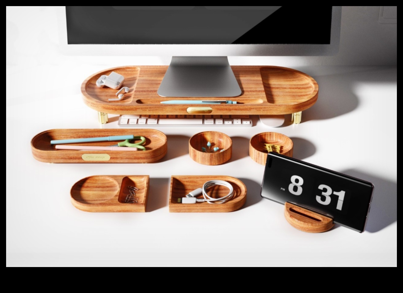 10 אביזרי שולחן עץ עשה זאת בעצמך כדי לשפר את סביבת העבודה שלך 5 יצירה של אביזרי שולחן מעץ: פרויקטי עשה זאת בעצמך עבור סביבת העבודה שלך