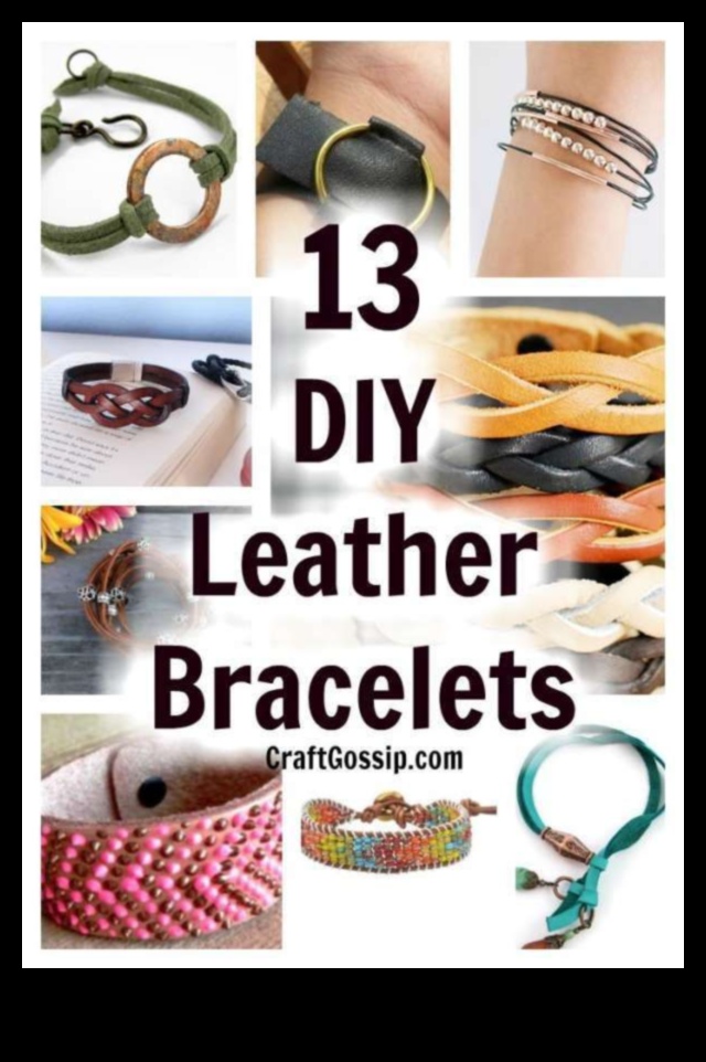 בגדי יד גחמניים: צמידים וצמידי עשה זאת בעצמך