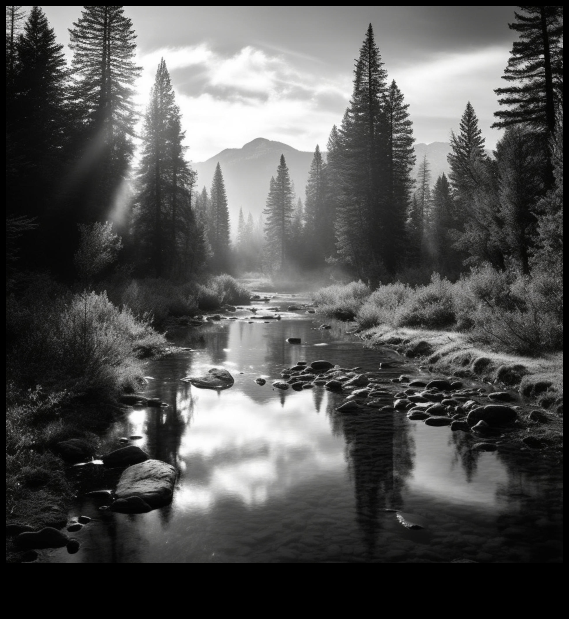 הרהורים שלווים: ציור מהות השקט