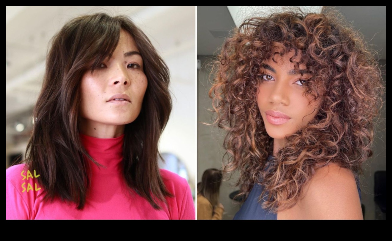 המשך רך ועדין: יצירת סגנונות עדינים לשיער באורך בינוני