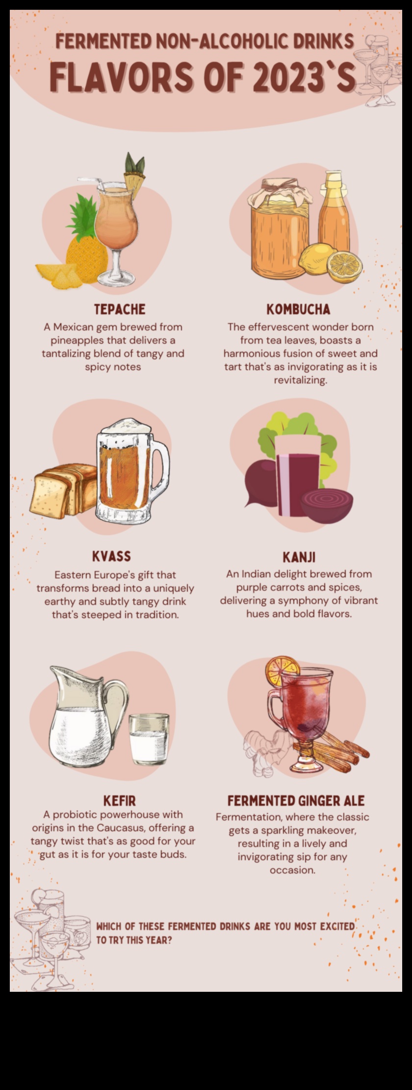 הקסם של משקאות מותססים 4 אומנות קולינרית עם משקאות מותססים: בישול קומבוצ'ה ועוד