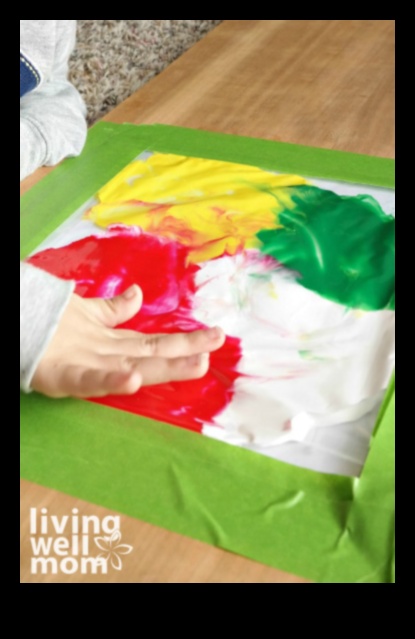 צבע אצבע ללא בלגן 4 ציור אצבעות ללא בלגן: עשה זאת בעצמך לילדים יצירתיים ללא בלגן