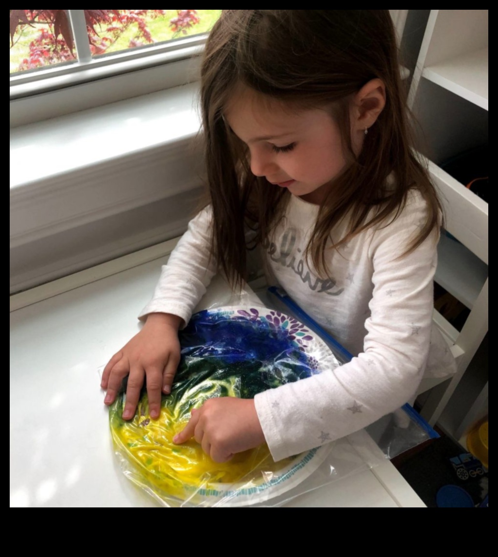 צבע אצבע ללא בלגן 3 ציור אצבעות ללא בלגן: עשה זאת בעצמך לילדים יצירתיים ללא בלגן