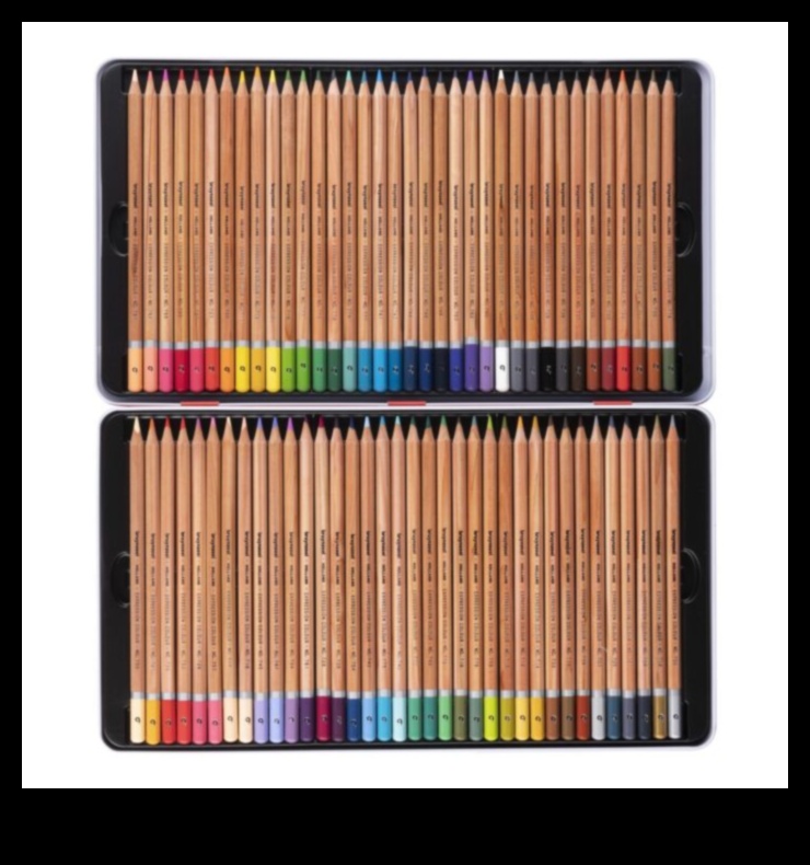 מעבר לריאליזם: ביטויים מופשטים באמנות עיפרון צבעוני