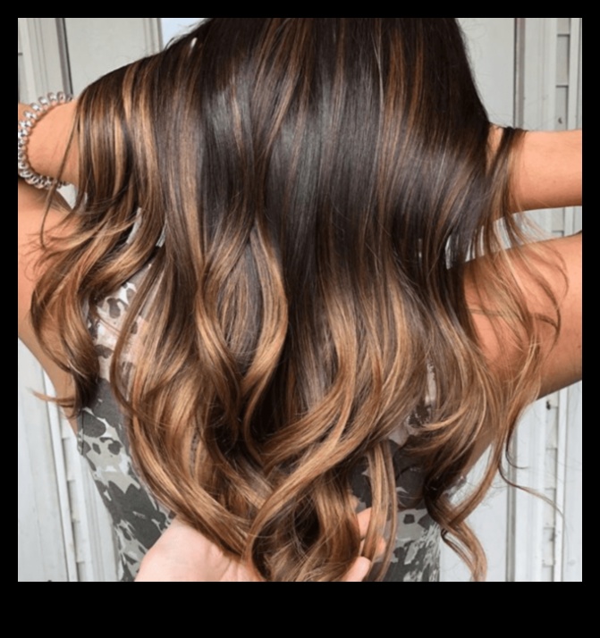 גלים מלוטש וישר או נפח: אפשרויות למרקם ברונטית