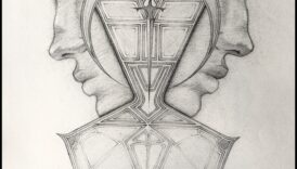 סימטריית גרפיט: השגת איזון בציורי עיפרון