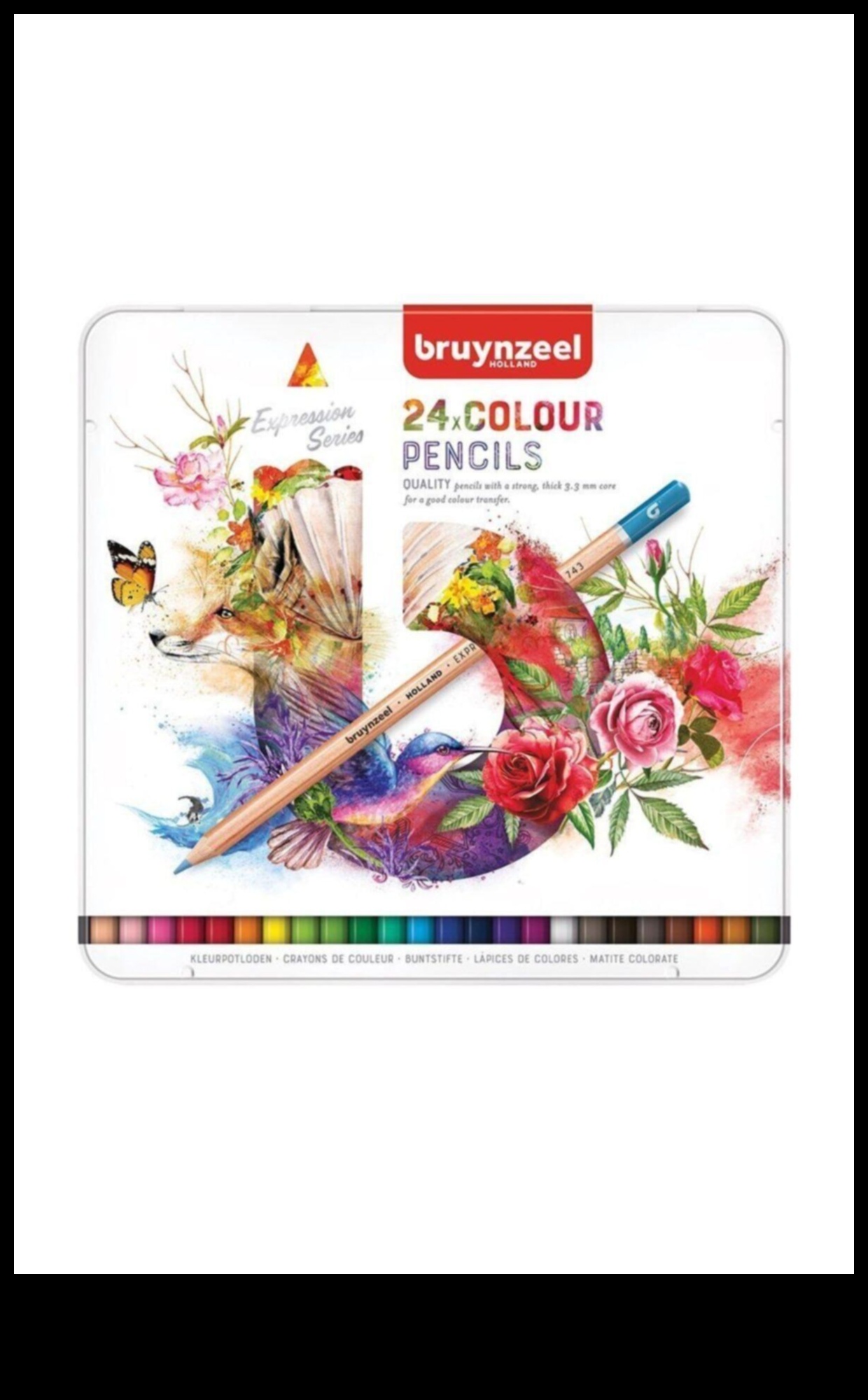 מעבר לריאליזם: ביטויים מופשטים באמנות עיפרון צבעוני