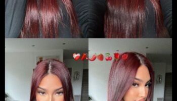 יופי של פריחת הדובדבן: תסרוקות אדומות וערמוניות בהשראת הטבע