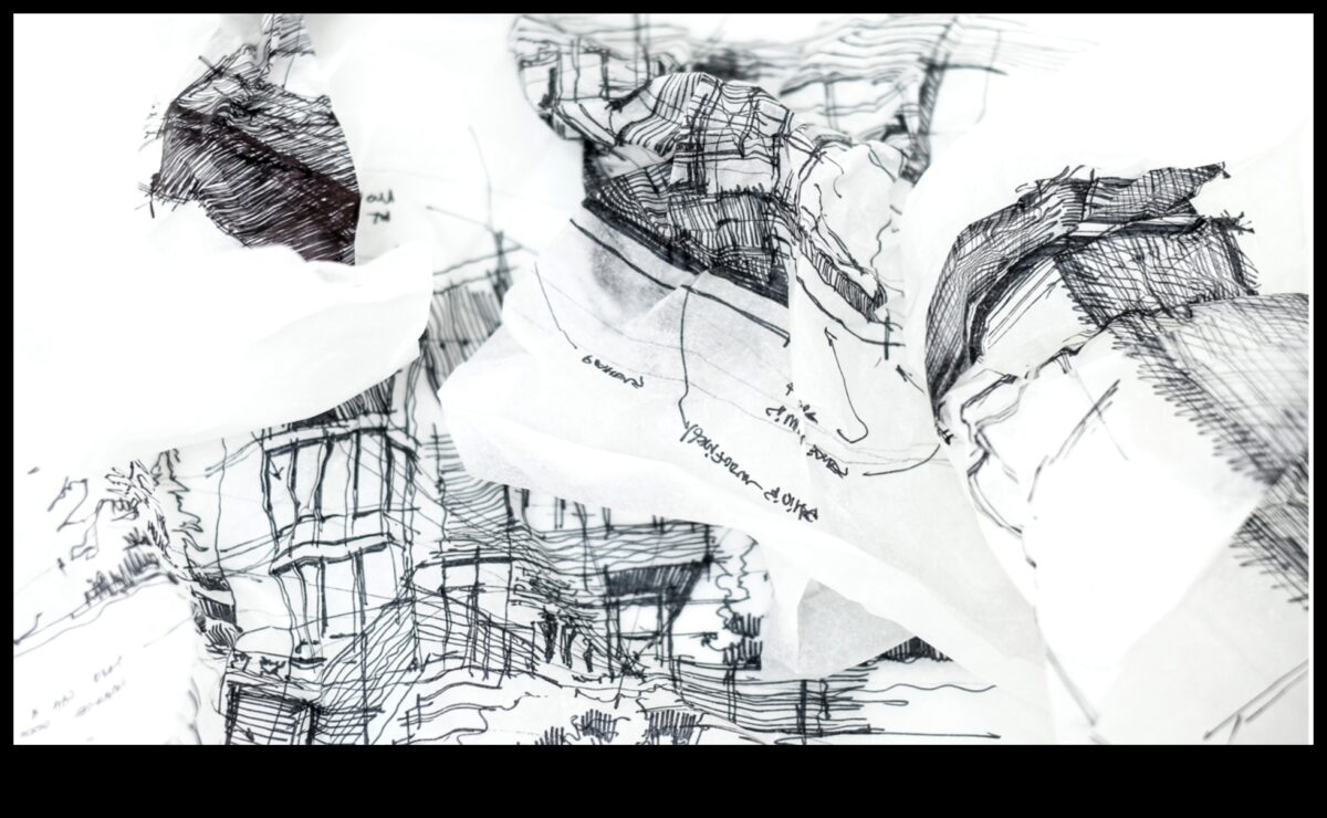 נמשך לאדריכלות: הבעת תשוקה באמצעות פרשנות אמנותית