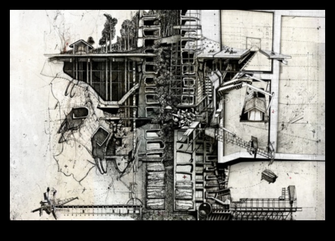 סקיצות אדריכליות: העברת נשמתם של מבנים