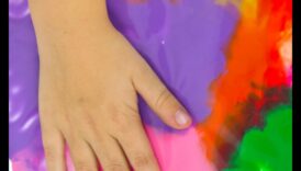 צבע אצבע ללא ריבוי 5 ציור אצבעות ללא בלגן: עשה זאת בעצמך לילדים יצירתיים ללא בלגן